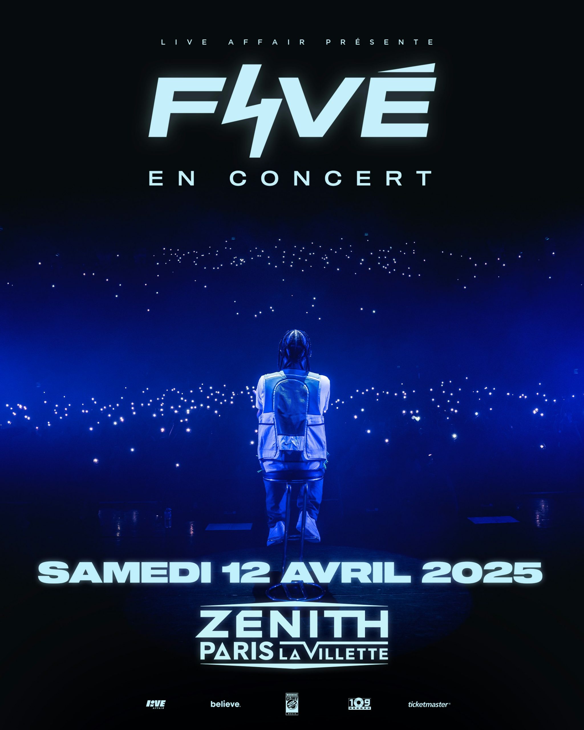 Concert de Fave au Zénith à Paris le 12 avril 2025 CONCERT INFOS