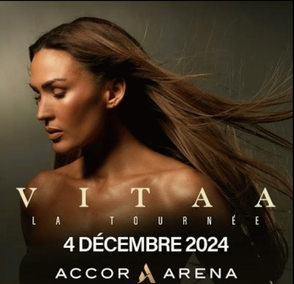 Concert Vitaa à l’Accor Arena de Paris : Mise en Vente des Billets le 2 juin 2023