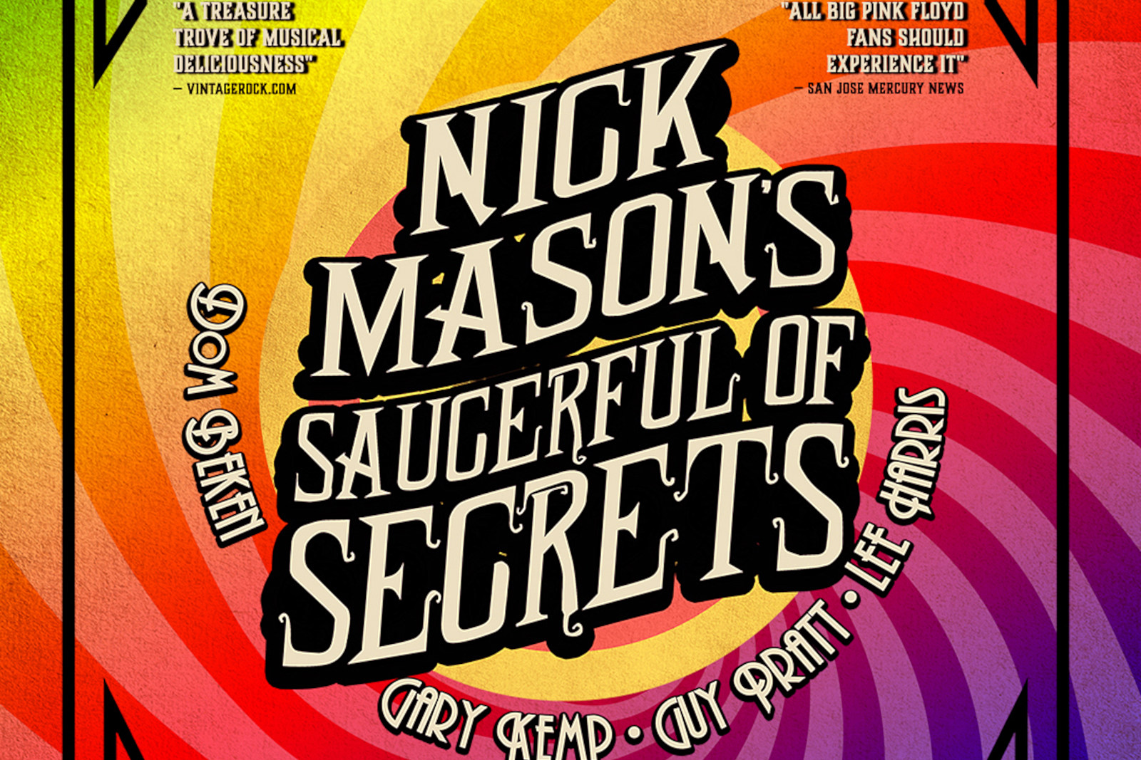 Nick Mason's Saucerful of Secrets billet à Paris