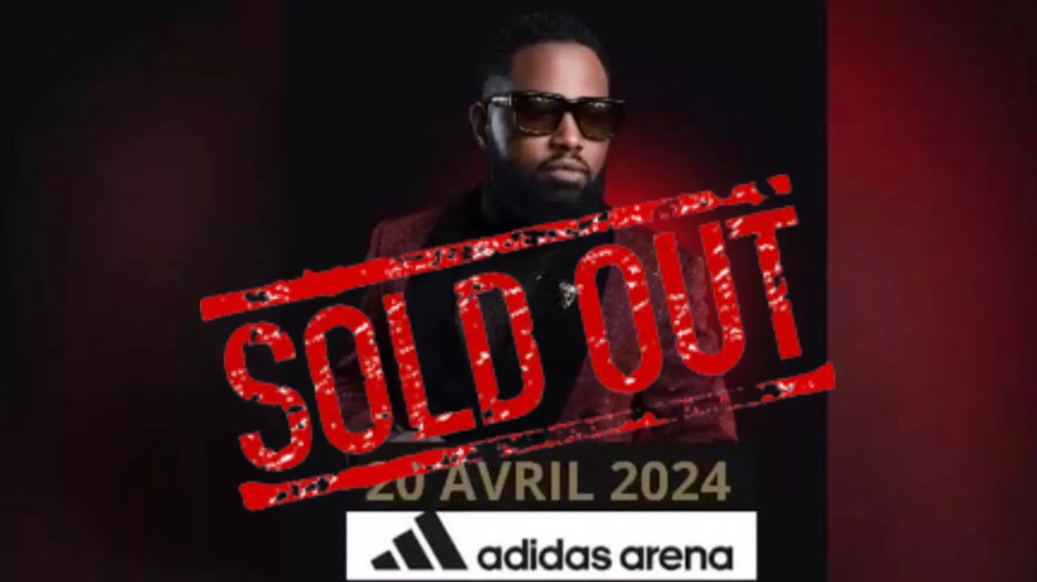 billet concert Ferre Gola adidas Arena à Paris