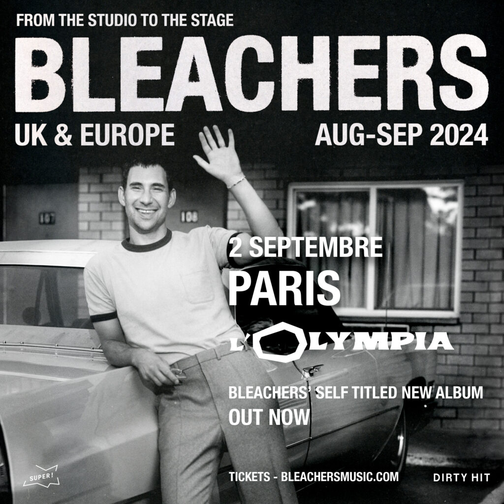 Concert de Bleachers à l’Olympia de Paris le 2 septembre 2024