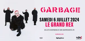Concert de Garbage au Grand Rex à Paris le 6 juillet 2024